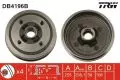 Hamulce bębnowe: Bęben hamulcowy tył TRW DB4196B