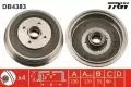  Hamulce bębnowe: Bęben hamulcowy tył TRW DB4383