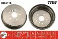 Hamulce bębnowe: Bęben hamulcowy tył TRW DB4116