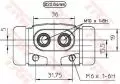 Cylinderek hamulcowy tył lewy/prawy TRW BWF193, fot. 