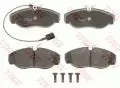  Klocki hamulcowe: Klocki hamulcowe komplet przód  TRW GDB1425