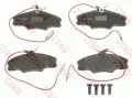  Klocki hamulcowe: Klocki hamulcowe komplet przód  TRW GDB1193