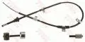  Hamulce postojowe: Linka hamulca ręcznego prawa TRW GCH1993