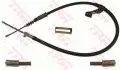  Hamulce postojowe: Linka hamulca ręcznego tył lewa TRW GCH2565