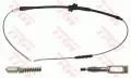  Hamulce postojowe: Linka hamulca ręcznego tył lewa TRW GCH1661