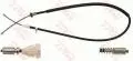  Hamulce postojowe: Linka hamulca ręcznego tył lewa TRW GCH1713
