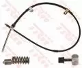  Hamulce postojowe: Linka hamulca ręcznego tył lewa TRW GCH2078