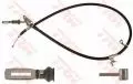  Hamulce postojowe: Linka hamulca ręcznego tył lewa TRW GCH2545