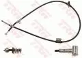  Hamulce postojowe: Linka hamulca ręcznego tył lewa TRW GCH1937