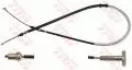  Hamulce postojowe: Linka hamulca ręcznego tył lewa TRW GCH2431