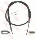  Hamulce postojowe: Linka hamulca ręcznego tył lewa TRW GCH553