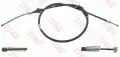  Hamulce postojowe: Linka hamulca ręcznego tył lewa TRW GCH646