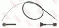  Hamulce postojowe: Linka hamulca ręcznego tył lewa TRW GCH524