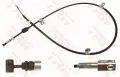  Hamulce postojowe: Linka hamulca ręcznego tył lewa TRW GCH1972
