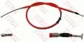 Hamulce postojowe: Linka hamulca ręcznego tył lewa/prawa TRW GCH630