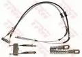  Hamulce postojowe: Linka hamulca ręcznego tył lewa/prawa TRW GCH1265