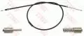  Hamulce postojowe: Linka hamulca ręcznego tył lewa/prawa TRW GCH1481