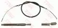  Hamulce postojowe: Linka hamulca ręcznego tył lewa/prawa TRW GCH2162