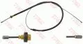 Hamulce postojowe: Linka hamulca ręcznego tył lewa/prawa TRW GCH643
