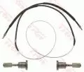  Hamulce postojowe: Linka hamulca ręcznego tył lewa/prawa TRW GCH105