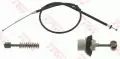  Hamulce postojowe: Linka hamulca ręcznego tył prawa TRW GCH169