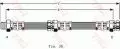  Elastyczne przewody hamulcowe: Przewód hamulcowy elastyczny TRW PHD327