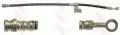  Przewody hamulcowe: Przewód hamulcowy elastyczny przód lewy TRW PHD607
