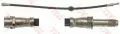  Elastyczne przewody hamulcowe: Przewód hamulcowy elastyczny przód lewy/prawy TRW PHB647