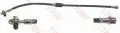  Elastyczne przewody hamulcowe: Przewód hamulcowy elastyczny przód lewy/prawy TRW PHD1163