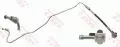  Przewody hamulcowe: Przewód hamulcowy elastyczny tył prawy TRW PHD1041