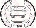  Szczęki hamulcowe: Szczęki hamulcowe komplet tył (hamulec ręczny) TRW GS8218