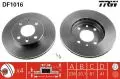 Tarcza hamulcowa przód lewa/prawa (ze śrubami) TRW DF1016, fot. 