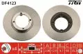  Tarcze hamulcowe: Tarcza hamulcowa przód lewa/prawa TRW DF4123
