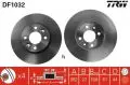  Tarcze hamulcowe: Tarcza hamulcowa przód lewa/prawa TRW DF1032