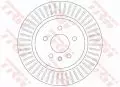 Tarcza hamulcowa tył lewa/prawa TRW DF6371, fot. 