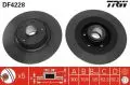  Tarcze hamulcowe: Tarcza hamulcowa tył lewa/prawa TRW DF4228