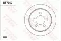 Tarcze hamulcowe: Tarcza hamulcowa tył lewa/prawa TRW DF7960