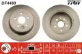  Tarcze hamulcowe: Tarcza hamulcowa tył lewa/prawa TRW DF4480