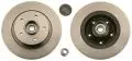  Tarcze hamulcowe: Tarcza hamulcowa z łożyskiem tył lewa/prawa TRW DF6127BS