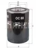 Filtr oleju: Filtr oleju Knecht OC 88