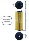 Filtr oleju: Filtr oleju Knecht OX 1059 D
