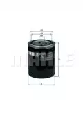 Filtr oleju: Filtr oleju Knecht OC 331/1