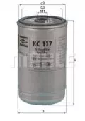  Filtr paliwa: Filtr paliwa Knecht KC 117