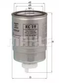  Filtr paliwa: Filtr paliwa Knecht KC 19