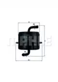 Filtr paliwa: Filtr paliwa Knecht KL 521