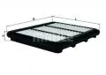  Filtr powietrza: Filtr powietrza Knecht LX 2690