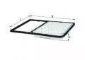  Filtr powietrza: Filtr powietrza Knecht LX 2029