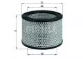  Filtr powietrza: Filtr powietrza Knecht LX 248