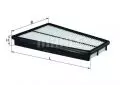  Filtr powietrza: Filtr powietrza Knecht LX 1022