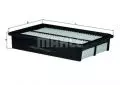  Filtr powietrza: Filtr powietrza Knecht LX 1688